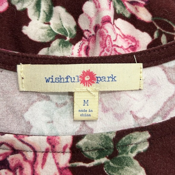 WISHFUL PARK. Wine Top   Sz Medium   Preloved Excellent Condition - Picture 5 of 6
